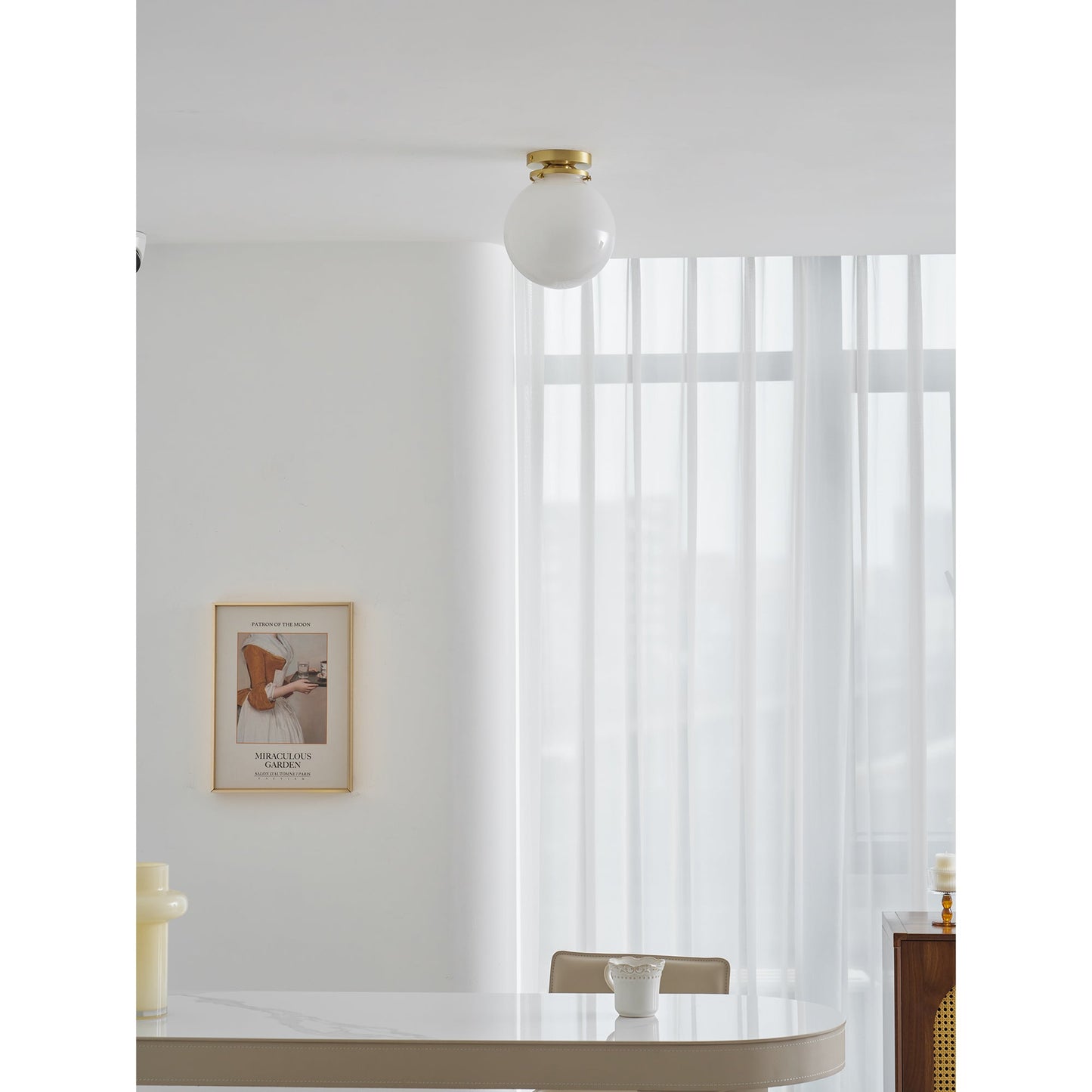 Foster Glass Ceiling Lamp