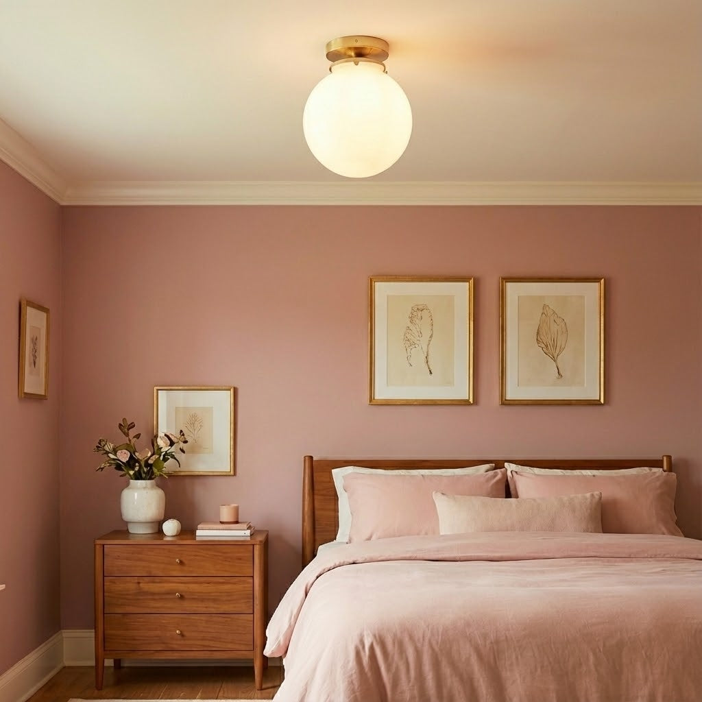 Foster Glass Ceiling Lamp