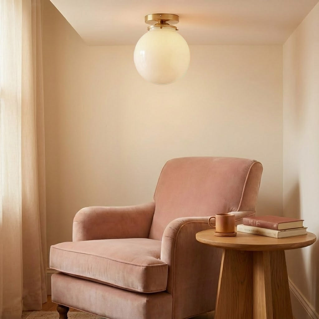 Foster Glass Ceiling Lamp