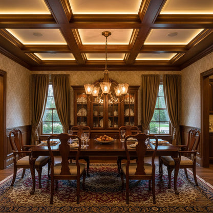 Franklin Amber Chandelier