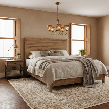 Franklin Amber Chandelier