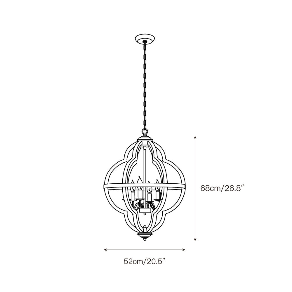 Freemont Wood Pendant Lamp