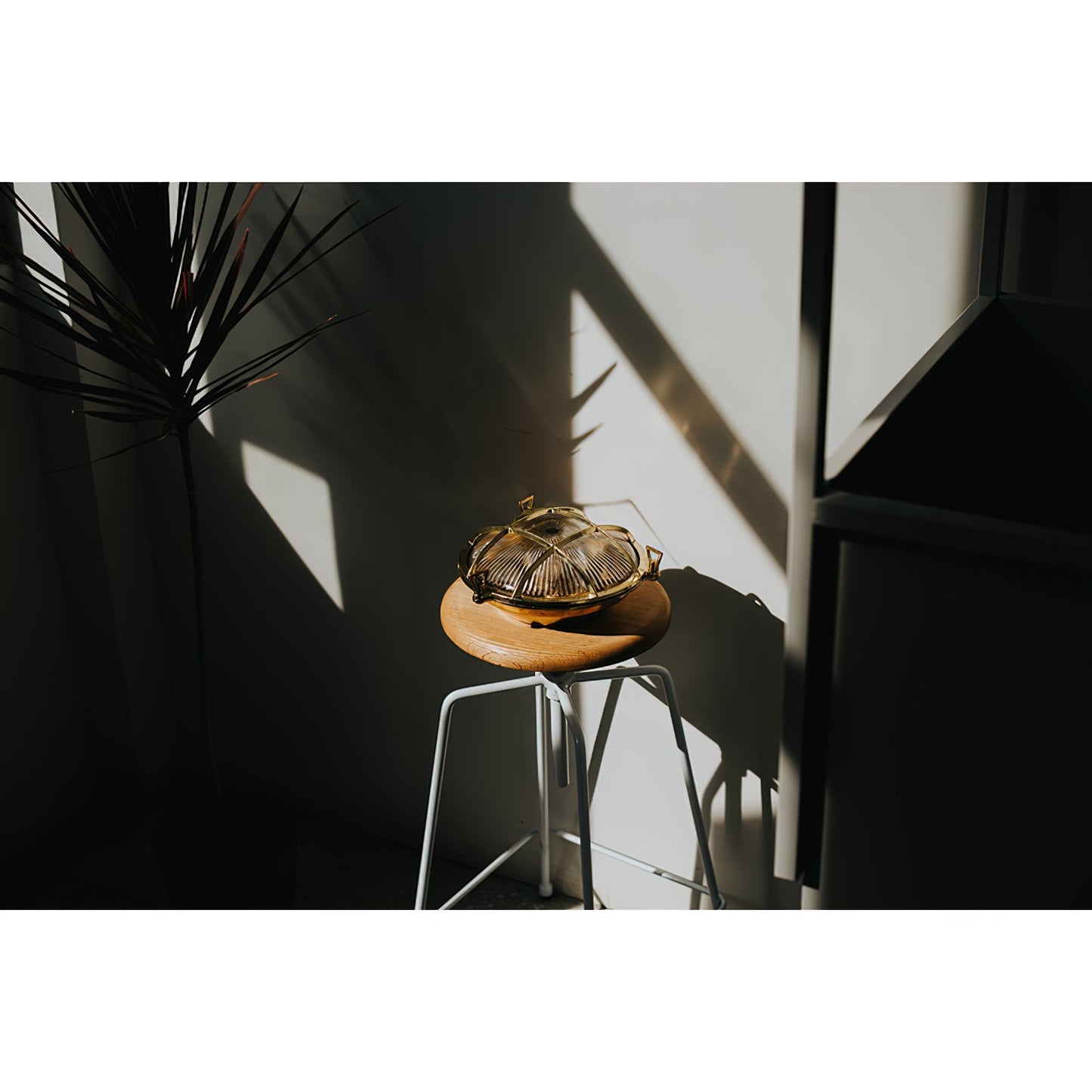 Fremantle Brass Bunker Sconce