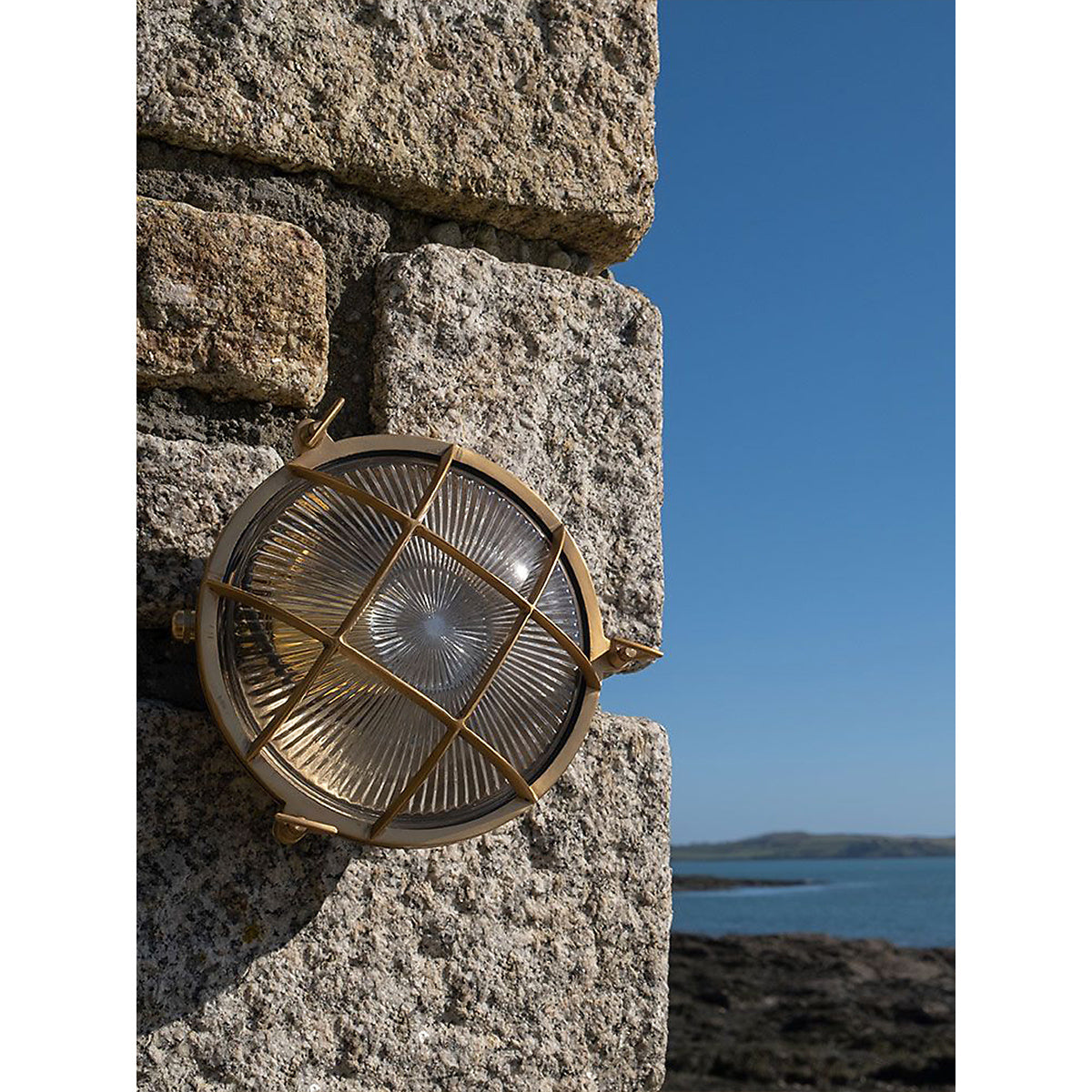 Fremantle Brass Bunker Sconce