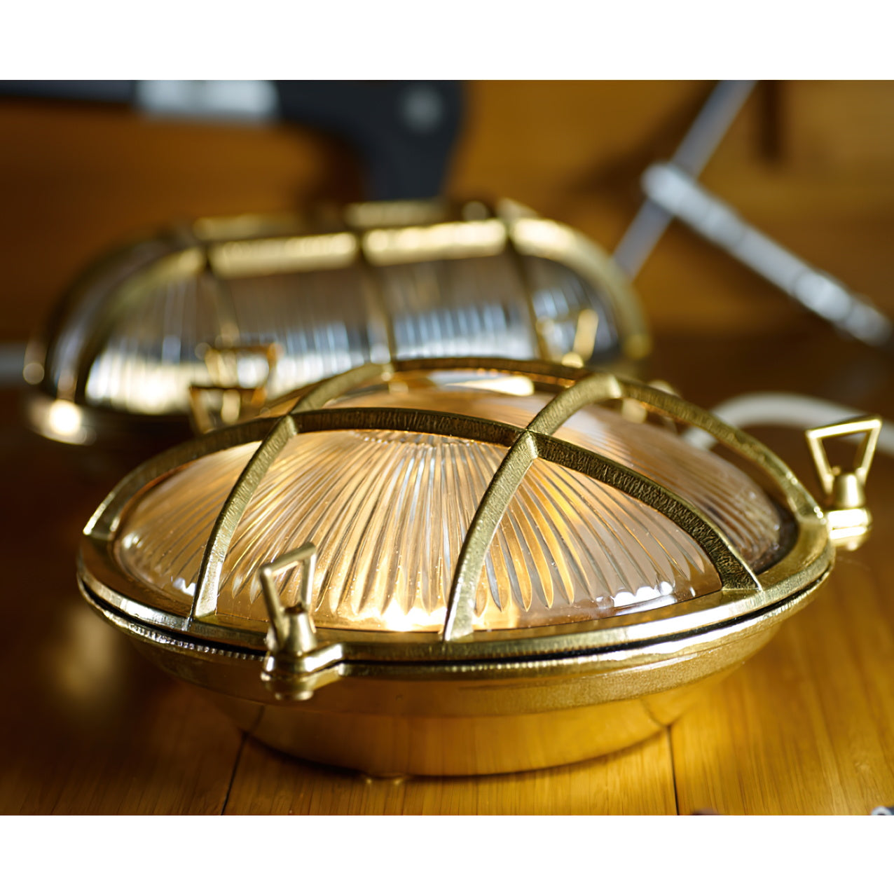 Fremantle Brass Bunker Sconce
