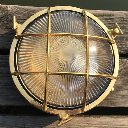Fremantle Brass Bunker Sconce
