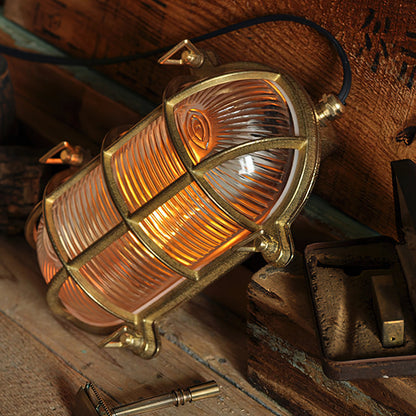 Fremantle Brass Bunker Sconce