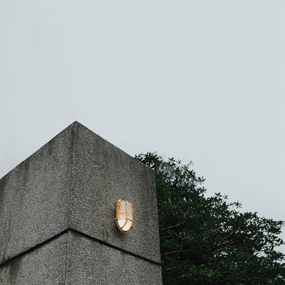 Fremantle Brass Bunker Sconce