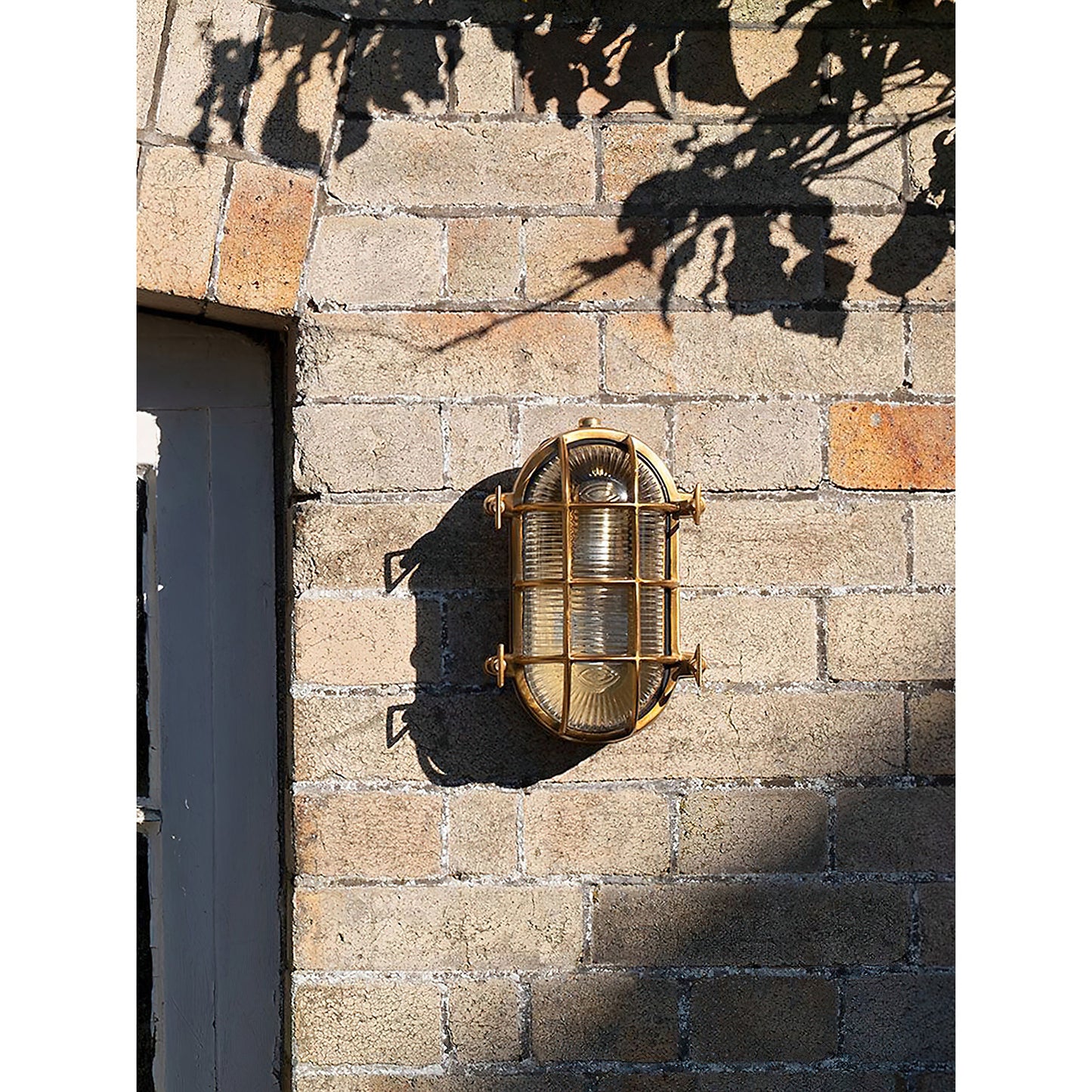 Fremantle Brass Bunker Sconce