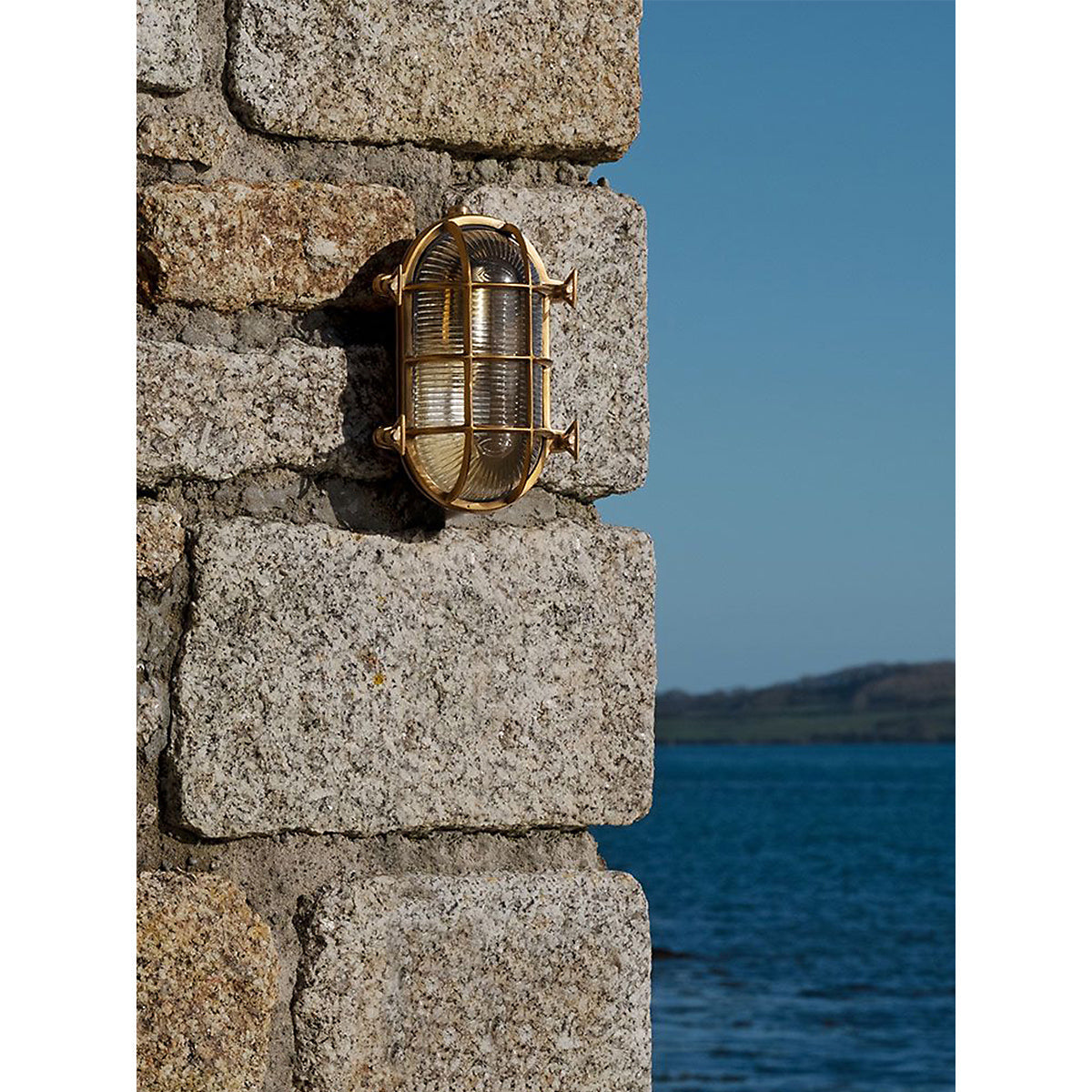 Fremantle Brass Bunker Sconce