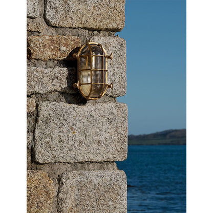 Fremantle Brass Bunker Sconce