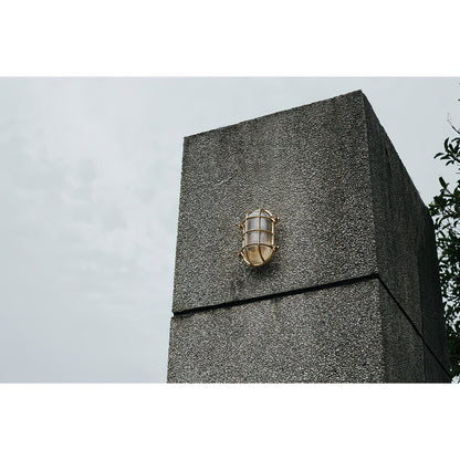 Fremantle Brass Bunker Sconce