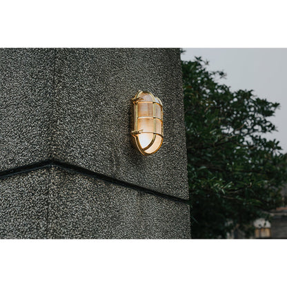 Fremantle Brass Bunker Sconce