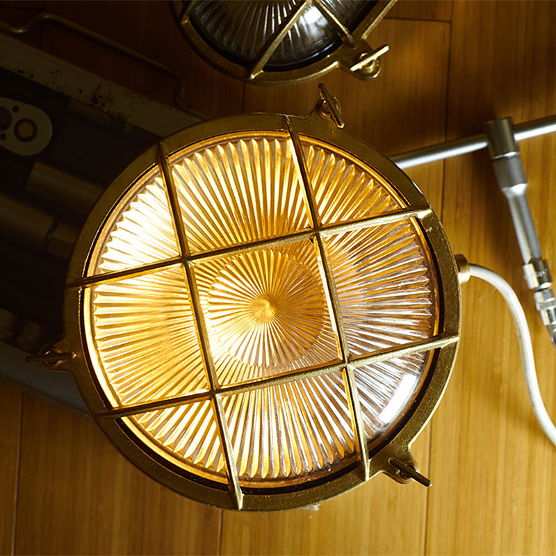 Fremantle Brass Bunker Sconce