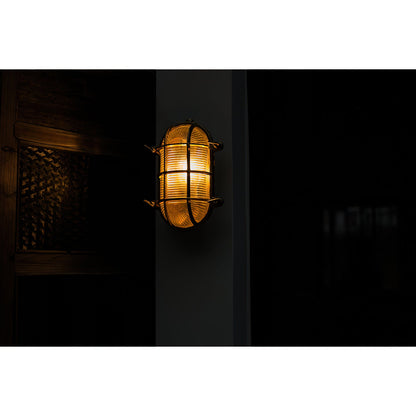 Fremantle Brass Bunker Sconce