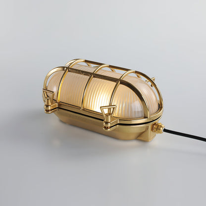 Fremantle Brass Bunker Sconce