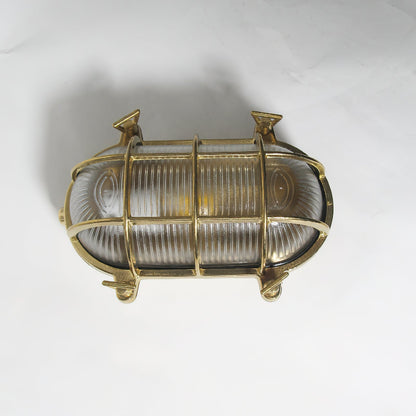 Fremantle Brass Bunker Sconce