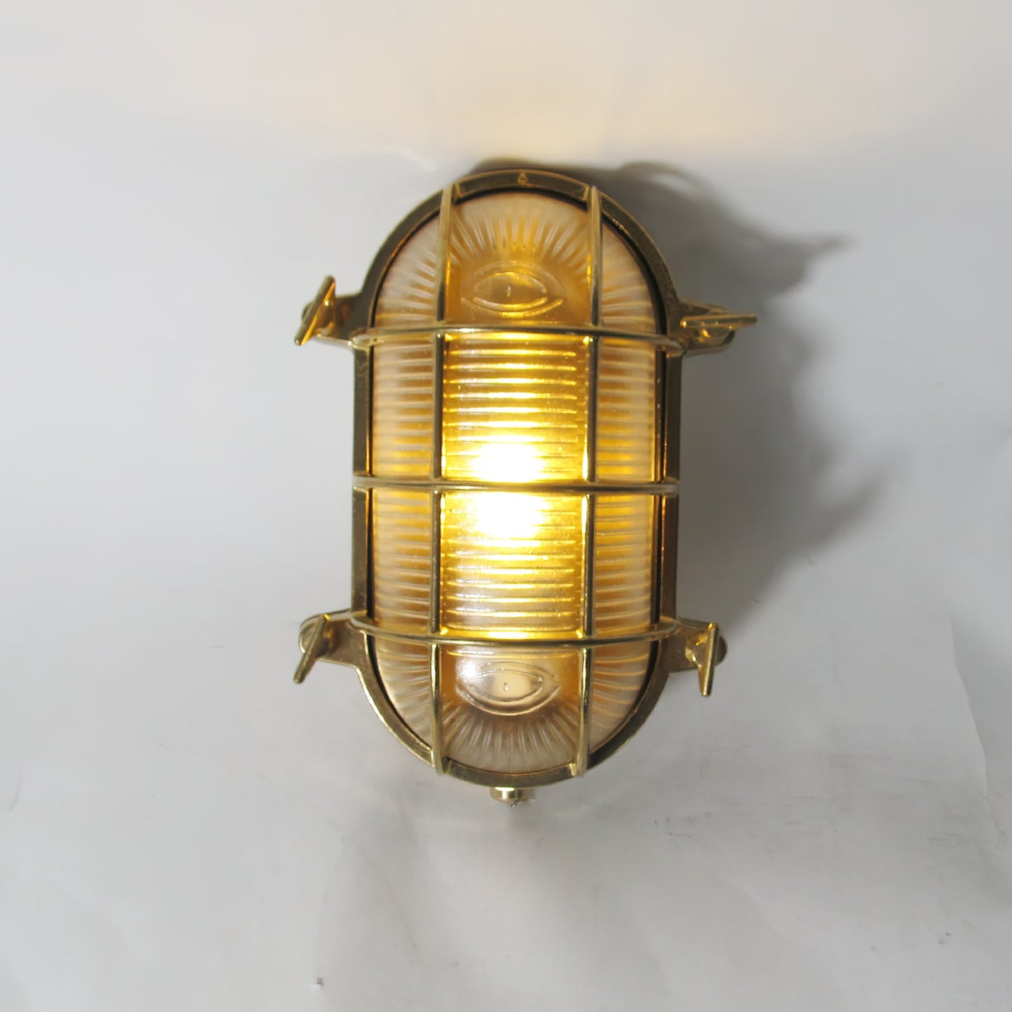 Fremantle Brass Bunker Sconce