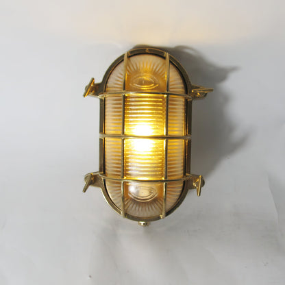 Fremantle Brass Bunker Sconce