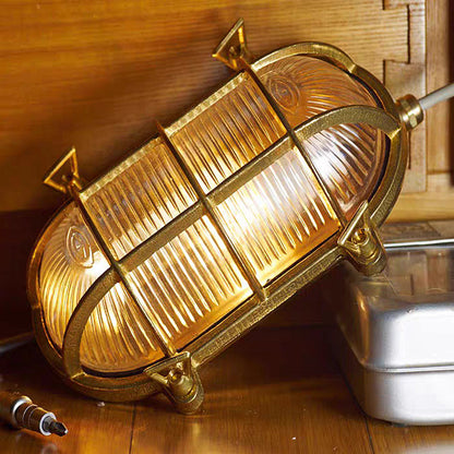 Fremantle Brass Bunker Sconce