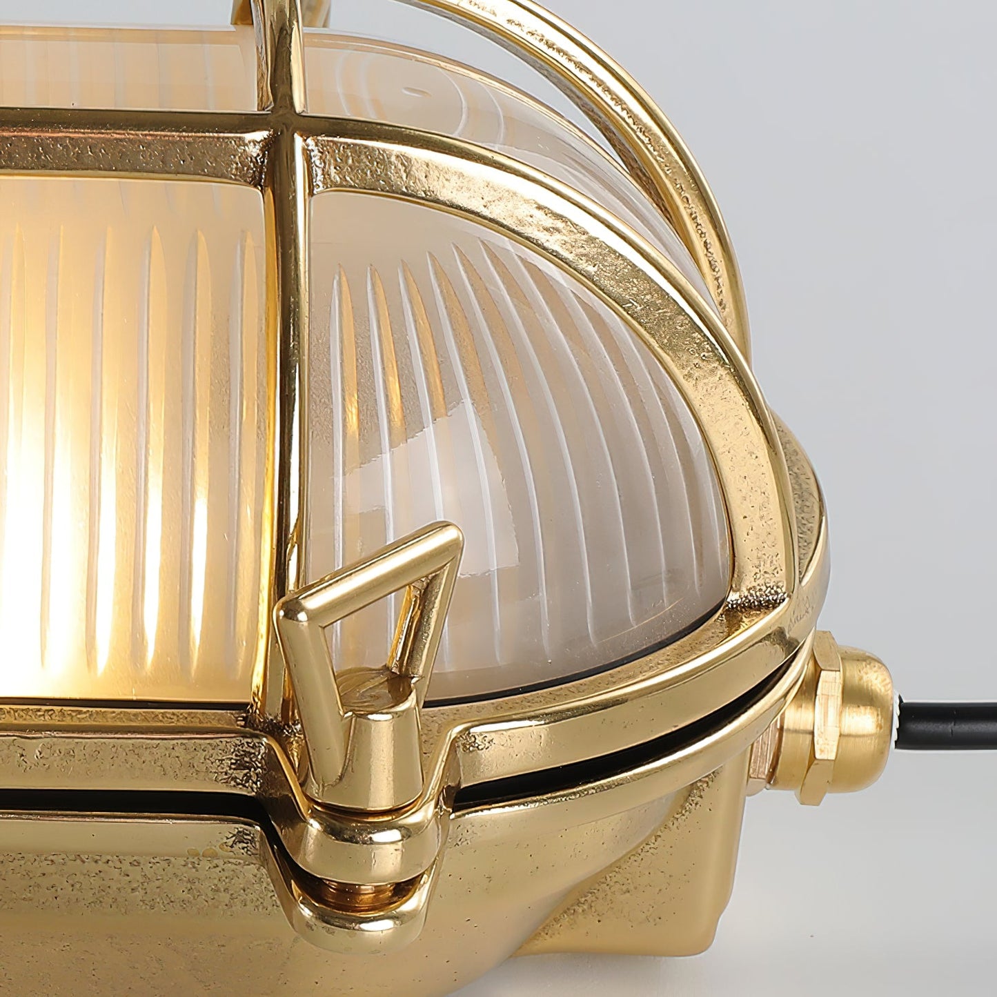 Fremantle Brass Bunker Sconce