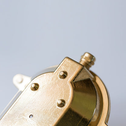 Fremantle Brass Bunker Sconce