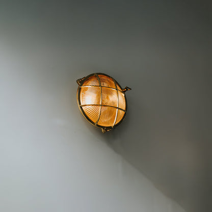 Fremantle Brass Bunker Sconce