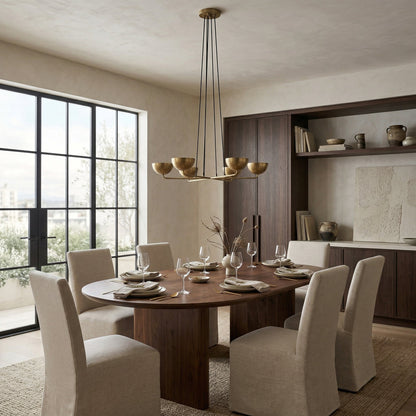 Callisto Brass Chandelier