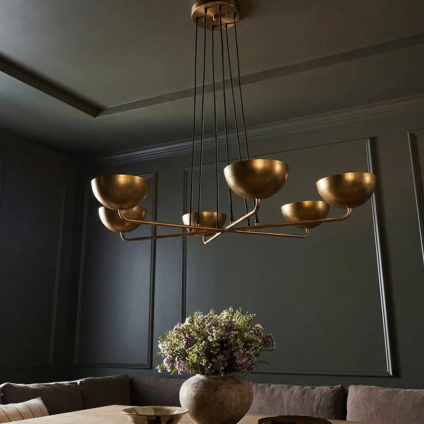 Callisto Brass Chandelier