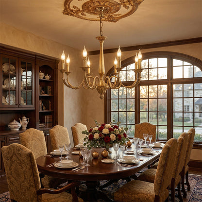 Winchester Brass Chandelier