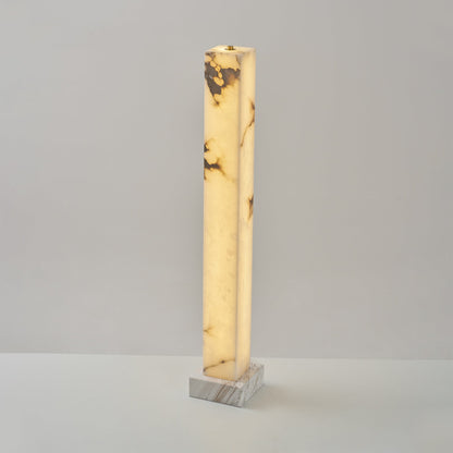 Frozen Alabaster Floor Lamp