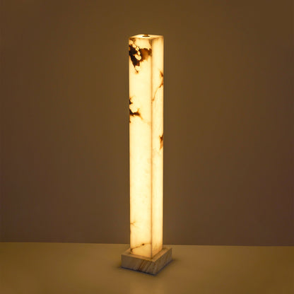 Frozen Alabaster Floor Lamp