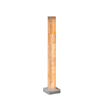 Frozen Alabaster Floor Lamp