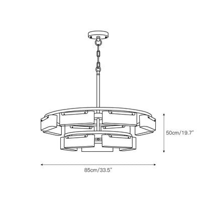 Fusion Alabaster Chandelier