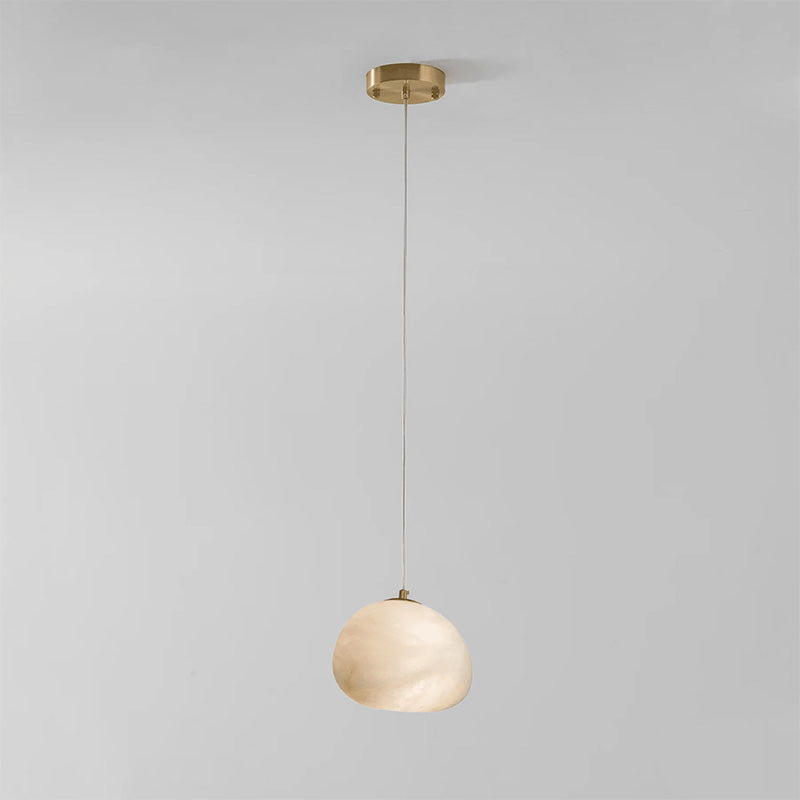 Galet Alabaster Pendant Light