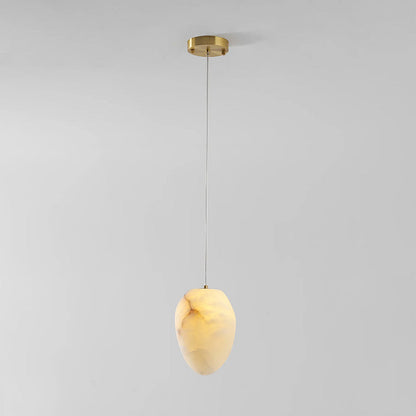 Galet Alabaster Pendant Light