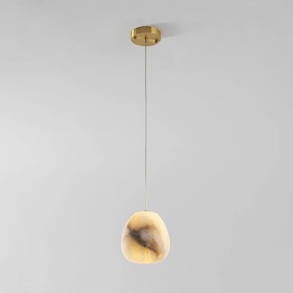 Galet Alabaster Pendant Light
