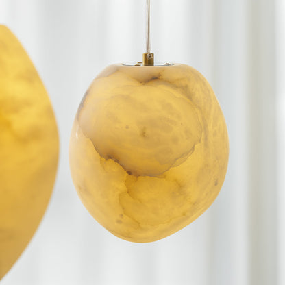Galet Alabaster Pendant Light