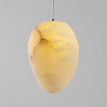 Galet Alabaster Pendant Light