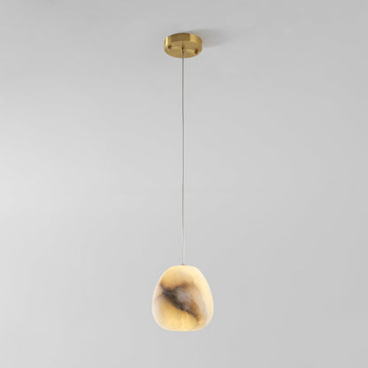 Galet Alabaster Pendant Light