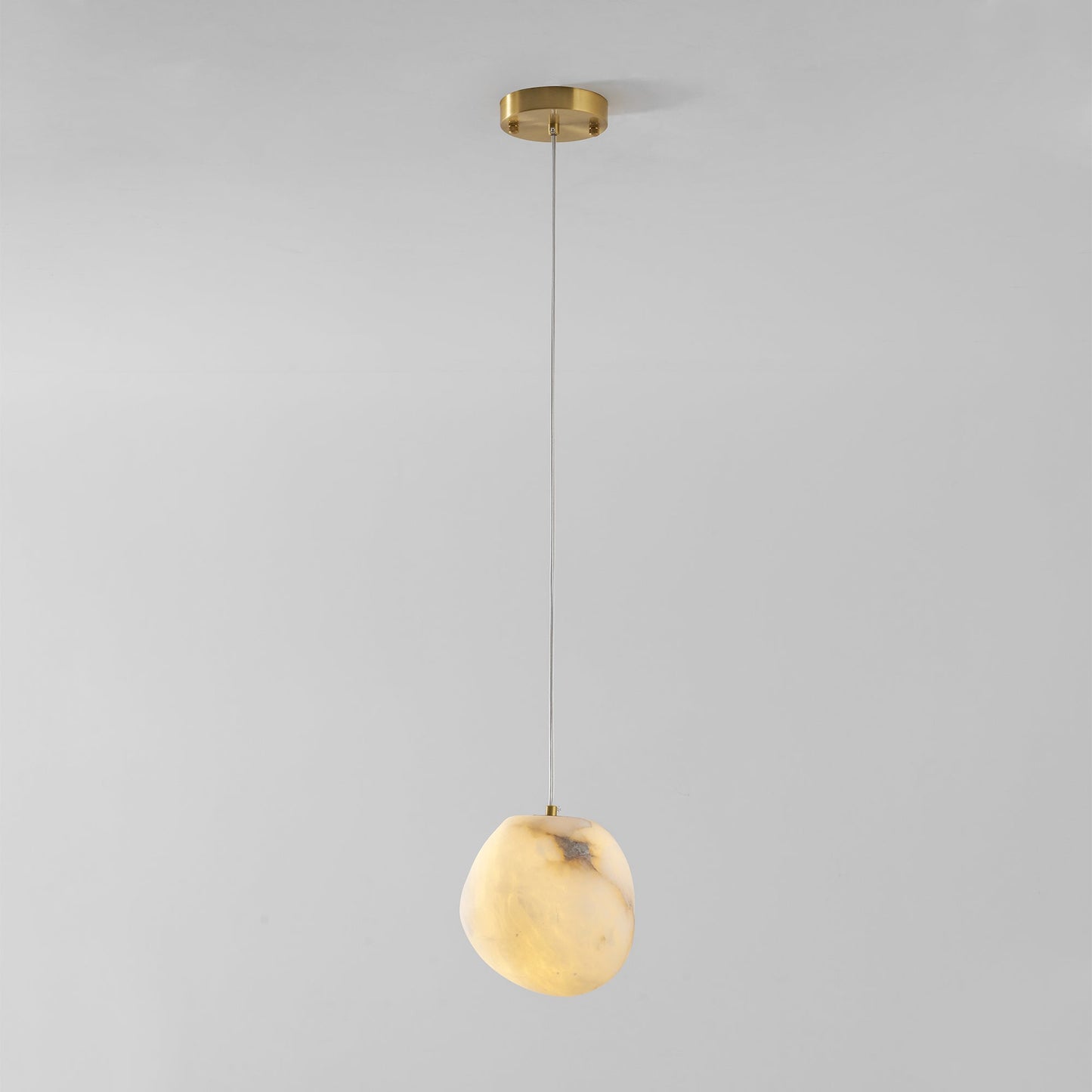 Galet Alabaster Pendant Light