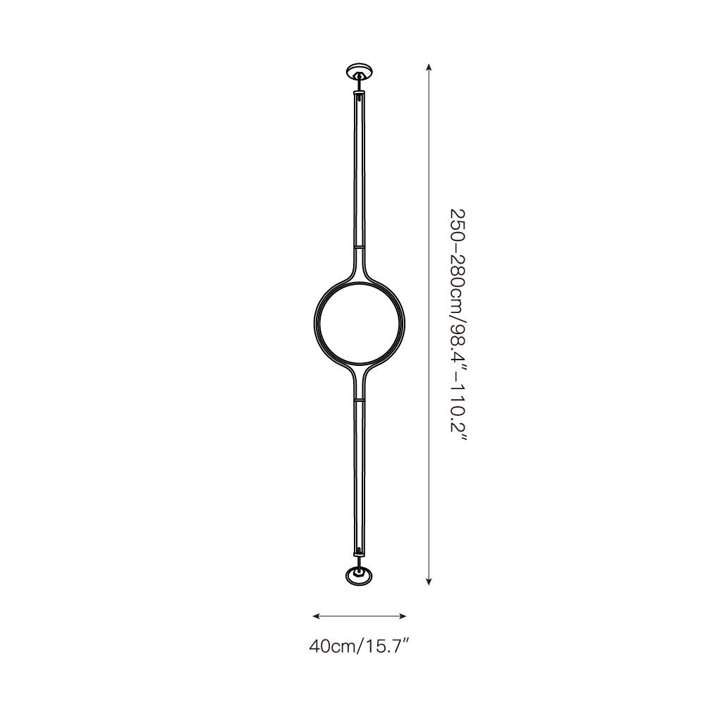 Garrault-Delord Ceiling Floor Lamp