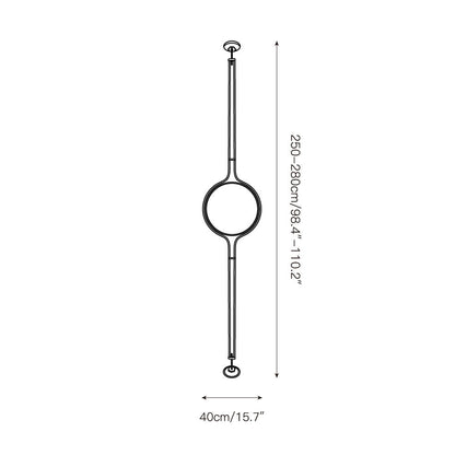 Garrault-Delord Ceiling Floor Lamp