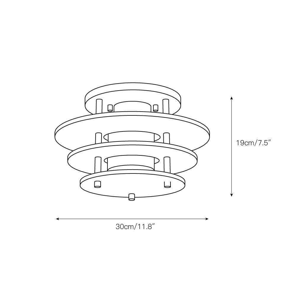 Gatsby Alabaster Ceiling Lamp