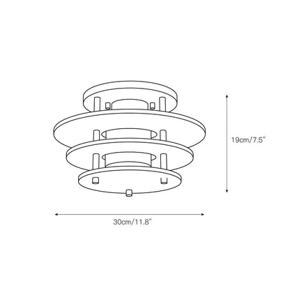 Gatsby Alabaster Ceiling Lamp