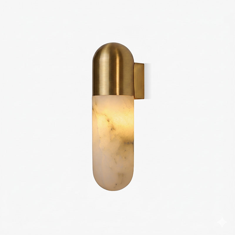 Capsule Alabaster Wall Lamp