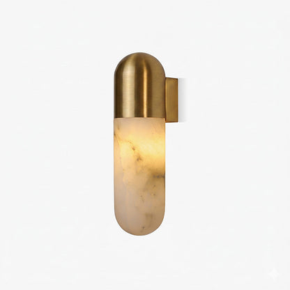 Capsule Alabaster Wall Lamp