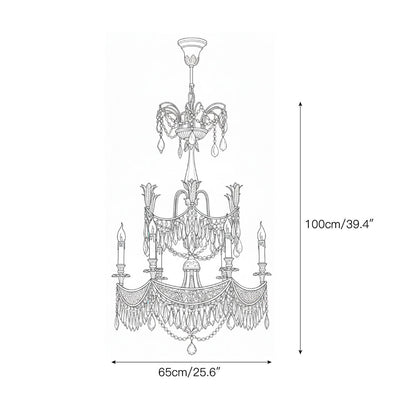 Genovese Crystal Chandelier