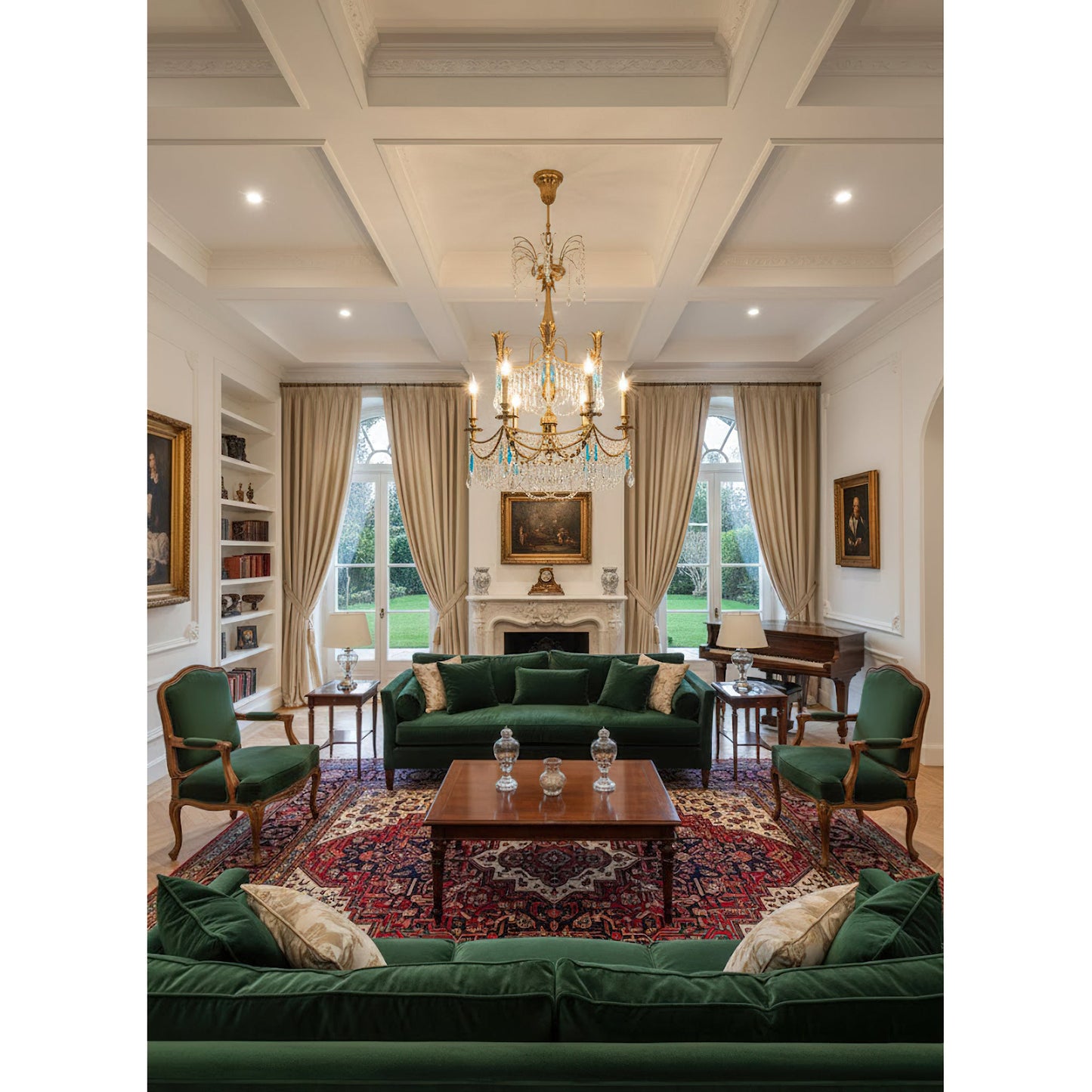 Genovese Crystal Chandelier