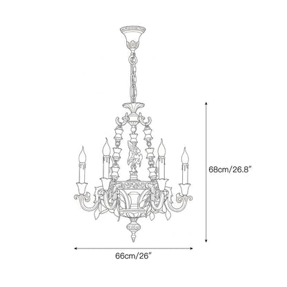 Genualdi Brass Chandelier